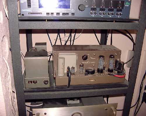 Quad II and Marantz Model 2 power amplifiers